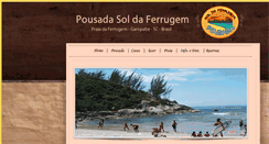 Desktop Screenshot of pousadasoldaferrugem.com.br